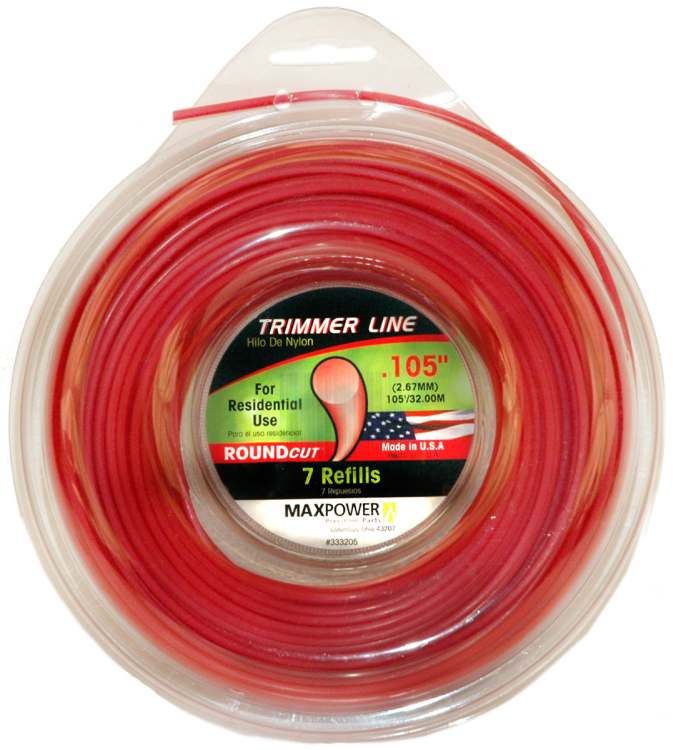 Round Trimmer Line .105-Inch