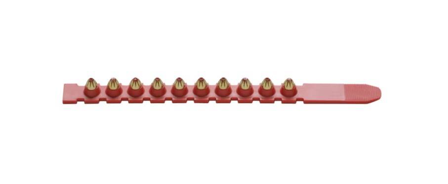 0.27-Caliber Load Strip Safety Red