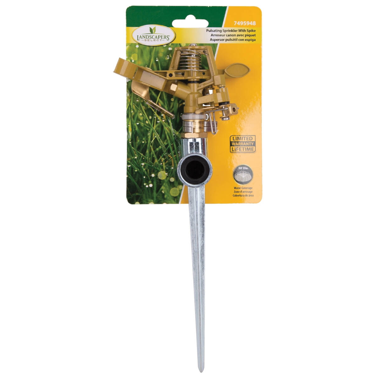 Sprinkler With Spike