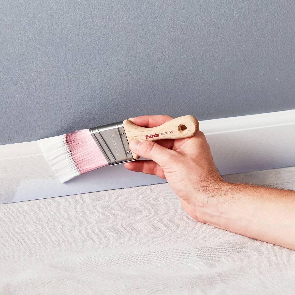 2-Inch Nylox Cub Angle Soft Paint Brush