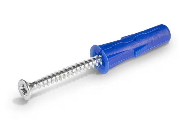 Uno Multi-Purpose Drywall Anchor 5/16-Inch with Screws #9 x 1 3/4-Inch 2 Uno Multi-Purpose Drywall Anchor 5/16-Inch with Screws #9 x 1 3/4-Inch