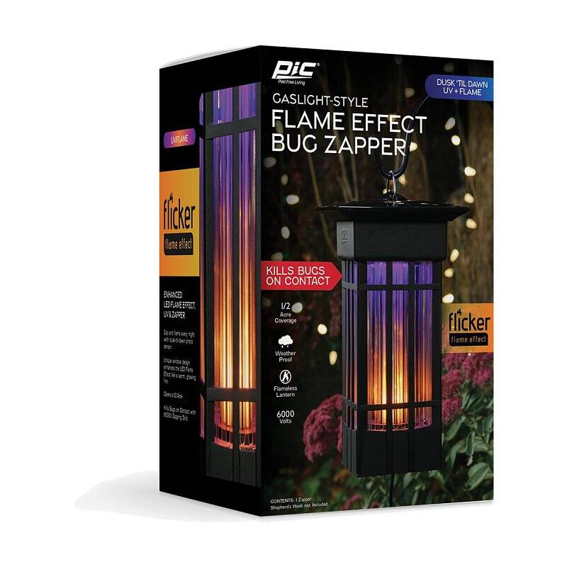 PIC® 6000 V Black LED Lamp Bug Zapper