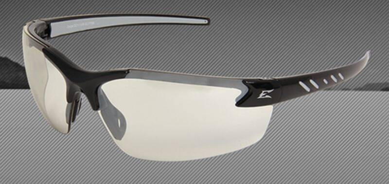 Zorge G2 Gloss Black Nylon Frame Safety Glasses With Magnifier Clear Lens