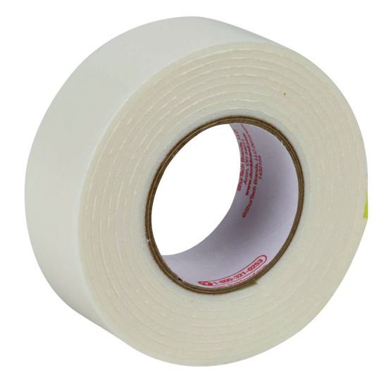 1 x 60-Inch White Double Sided Permanent Mounting Tape