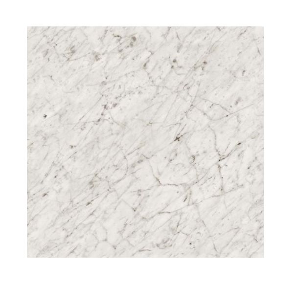 6-Foot Carrara Bianco Dimensions Laminate Countertop Left Hand Miter In Matte Finish With Tempo Edge Profile