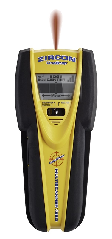 3/4-3-Inch MultiScanner 1-Step Stud Finder With Dvd
