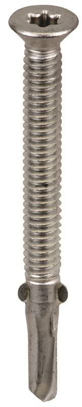 #14 x 2-3/4-Inch T30 Star Drive Flat Head Screw With Wings 250-Pack