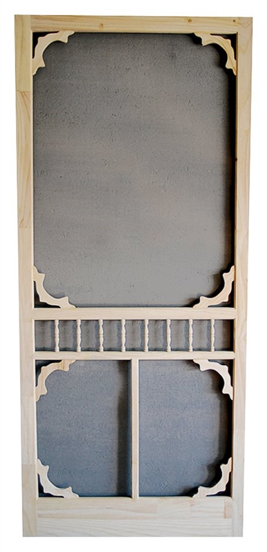 36-Inch Colonial Wood Screen Door