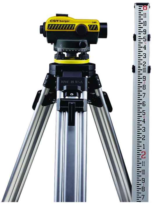 Auto Level 8 ft Tripod Laser Level