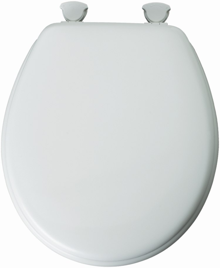 Round Molded Wood Toilet Seat