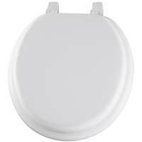 Round Soft White Toilet Seat
