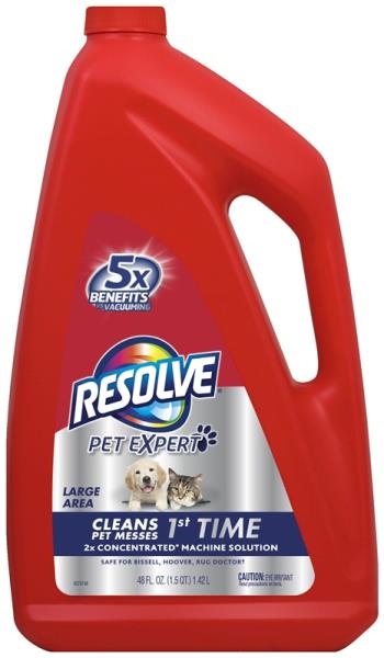 Resolve Pet Expert Carpet Cleaner For Steam Machines 48-Ounce
