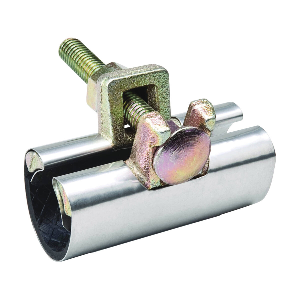 1-Bolt Pipe Repair Clamp, Stainless Steel