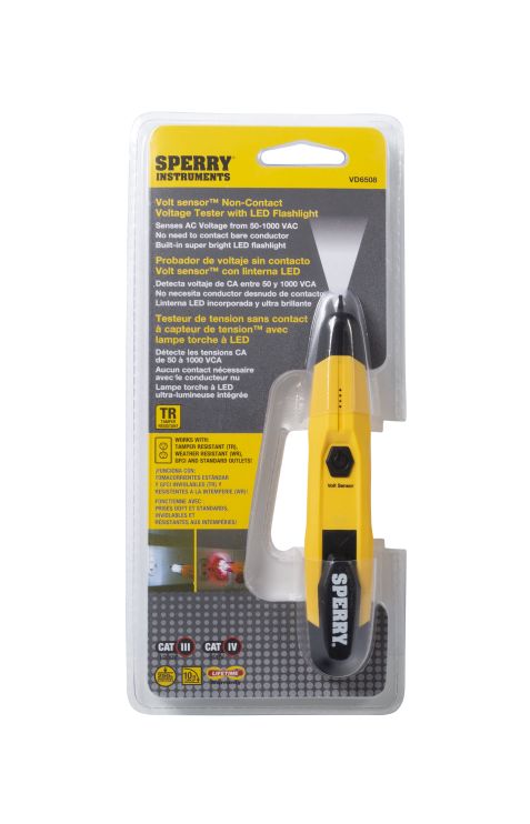 Voltage Tester With Flashlight