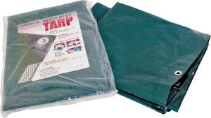 30x40 H.duty Green/Silver Tarp