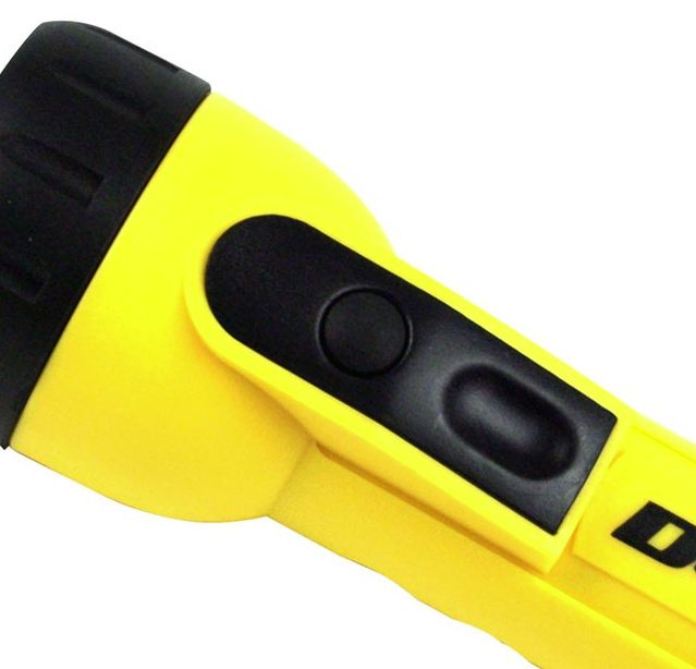 Yellow LED Work Light Flashlight 2 Yellow LED Work Light Flashlight