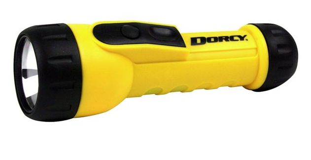 Yellow LED Work Light Flashlight 3 Yellow LED Work Light Flashlight