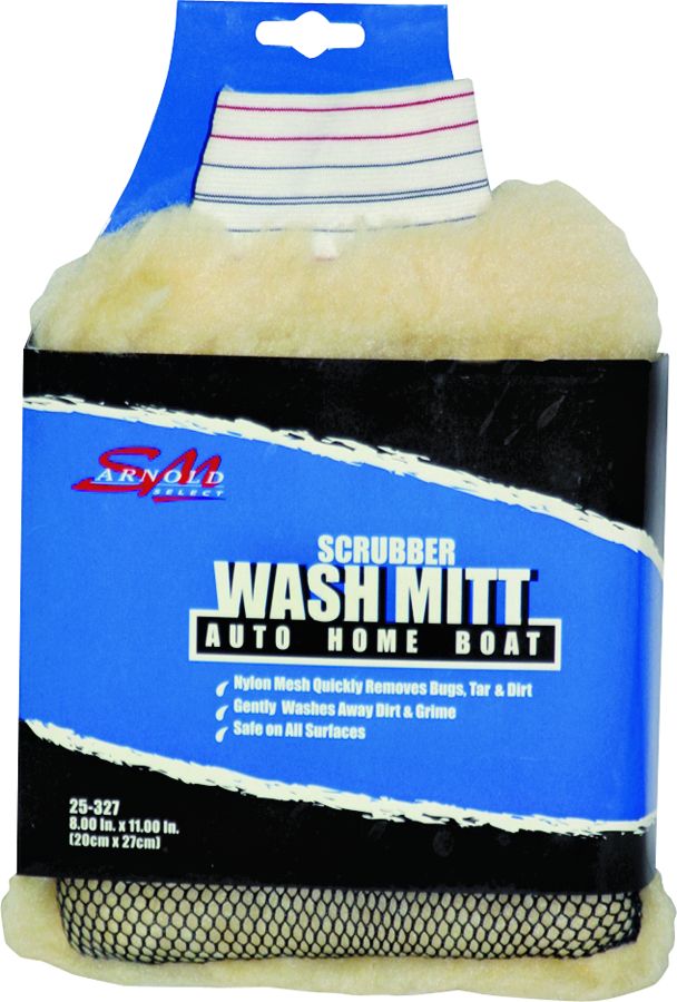 Synthetic Scrubber Mitt