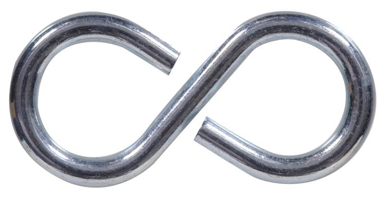 Hardware Essentials™ 1-1/8 in Zinc Plated 8-Hook