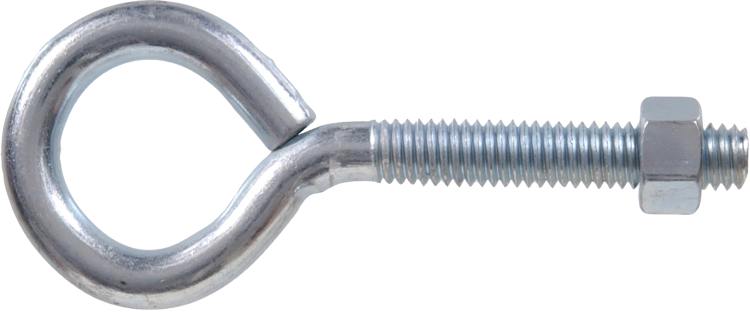 Hardware Essentials™ 1/2-13 Flagged Eye Bolt With Nut