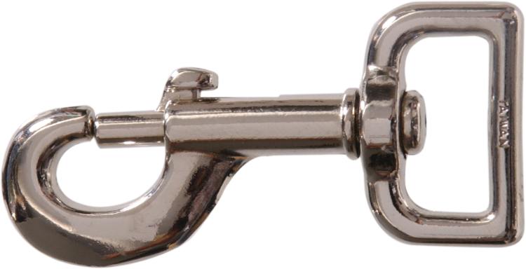 Hardware Essentials™ Nickel Plated Strap Swivel Eye Bolt Snaps
