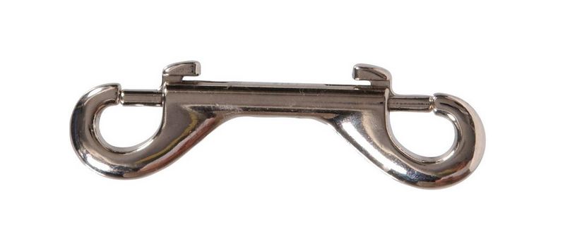 Hardware Essentials™ 4-Inch Nickel Plated Double Ended Bolt Snap