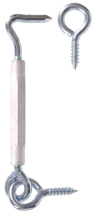 3/8 in X 11 in Turnbuckle Door & Gate Hook
