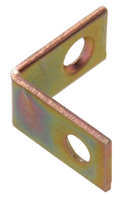1 x 1/2-Inch Zinc And Yellow Dichromate Corner Brace