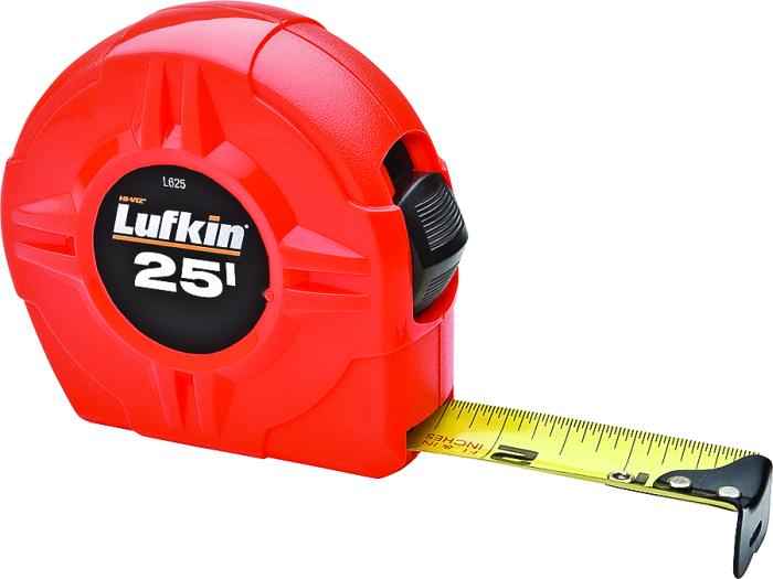 1-Inch X 25-Foot Hi-Viz Orange Value Tape Measure