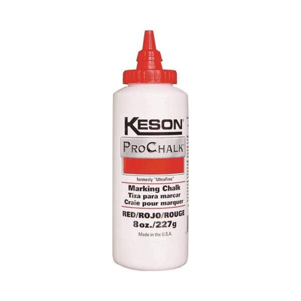 Red Permanent Marking Chalk Refill