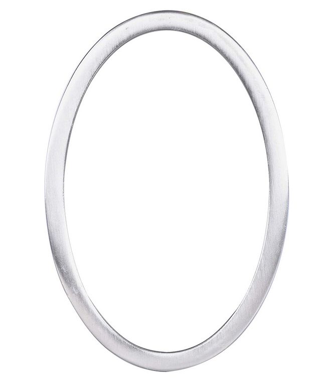#0 5-Inch Brushed Nickel Floating Mount House Number 3 #0 5-Inch Brushed Nickel Floating Mount House Number