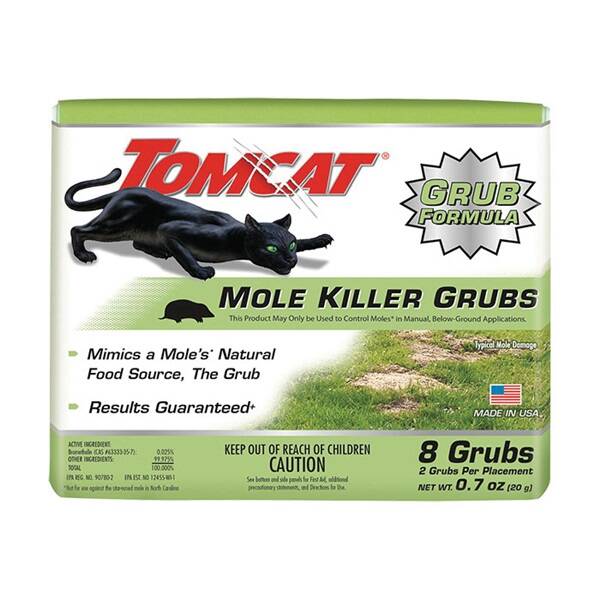 0.7-Ounce Grub Formula Mole Killer, 8-Pack