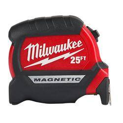 25-Foot Compact Wide Blade Magnetic Tape Measure