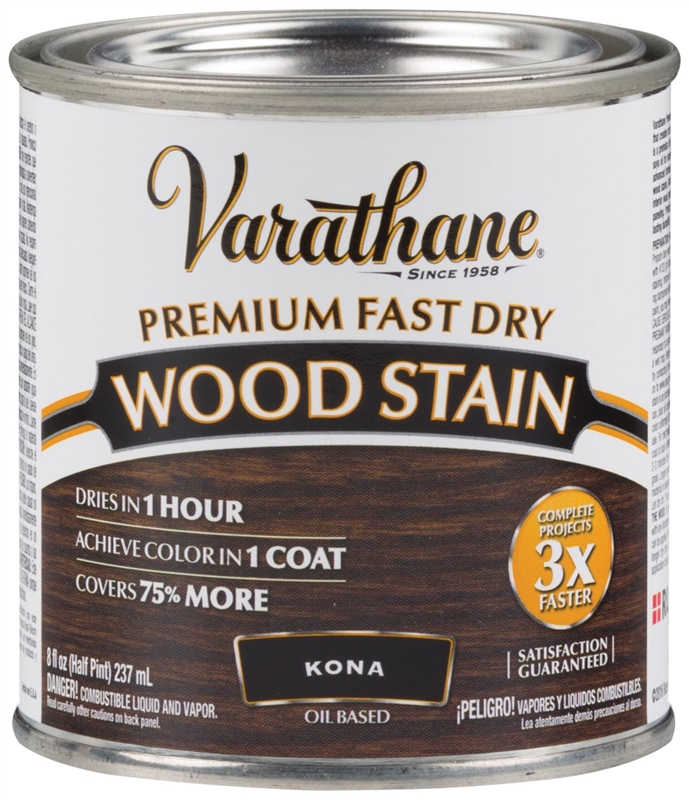 1/2-Pint Kona Premium Fast Dry Wood Stain 2 1/2-Pint Kona Premium Fast Dry Wood Stain