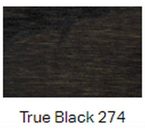 Wood Finish Solid Color Stain True Black Quart