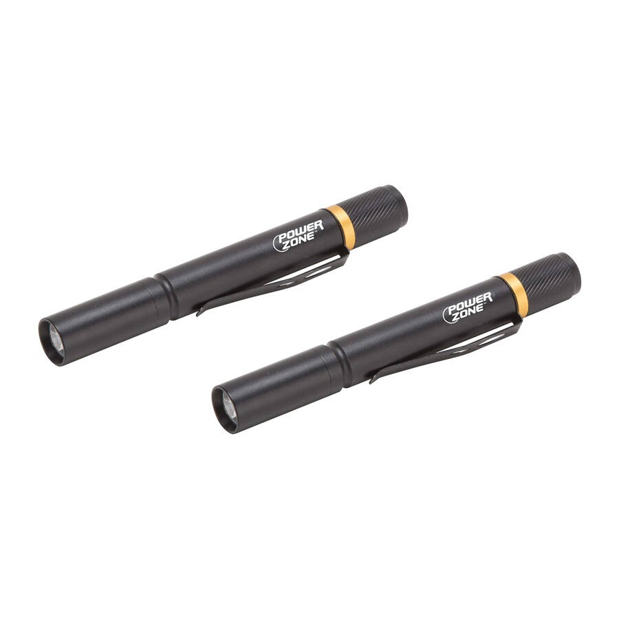100-Lumens Aluminum LED Penlight, 2-Pack