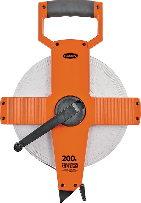 3/8-Inch X 200-Foot Steel Tape Measure