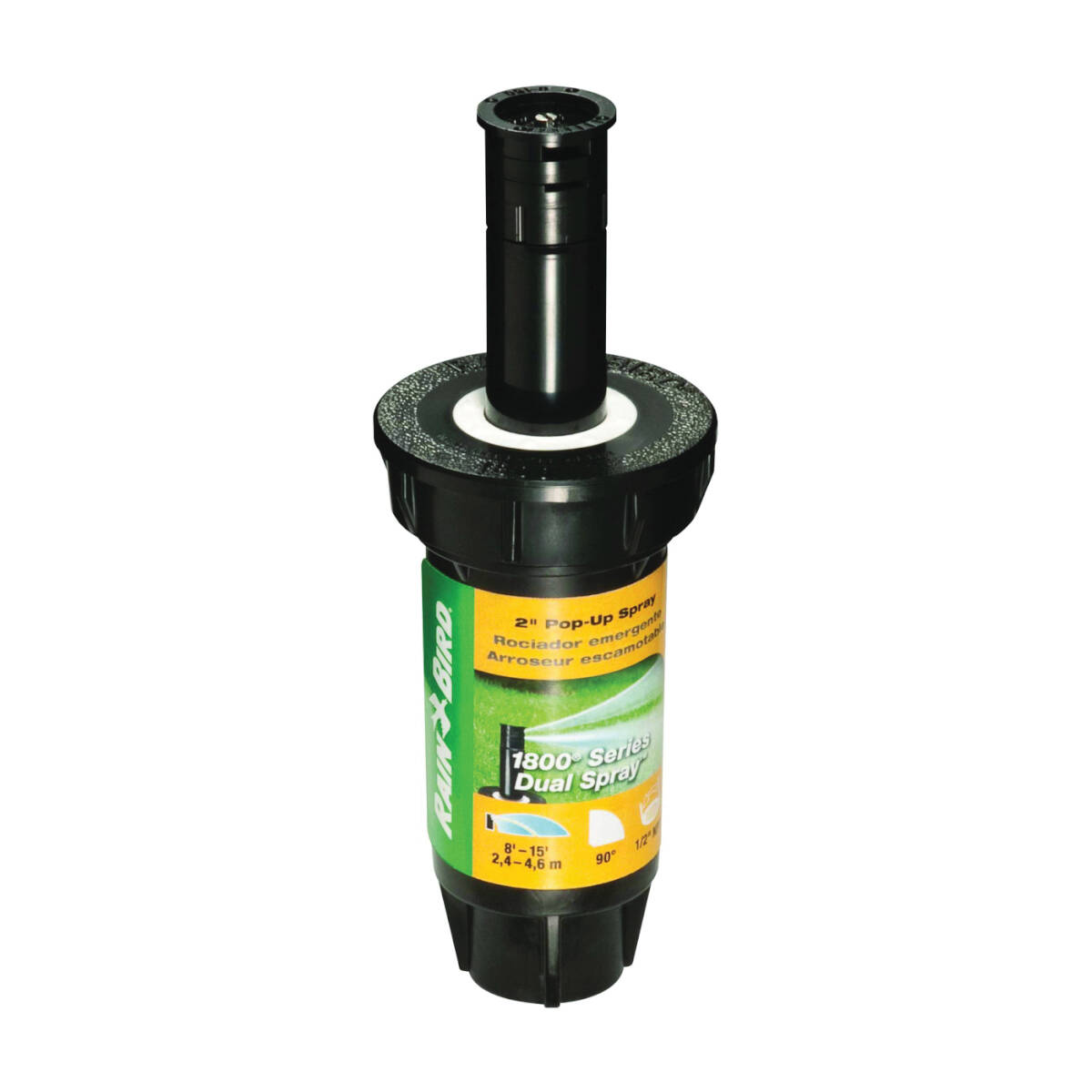 Spray Head Sprinkler, 1/2 In Fnpt, 0.1 Gpm