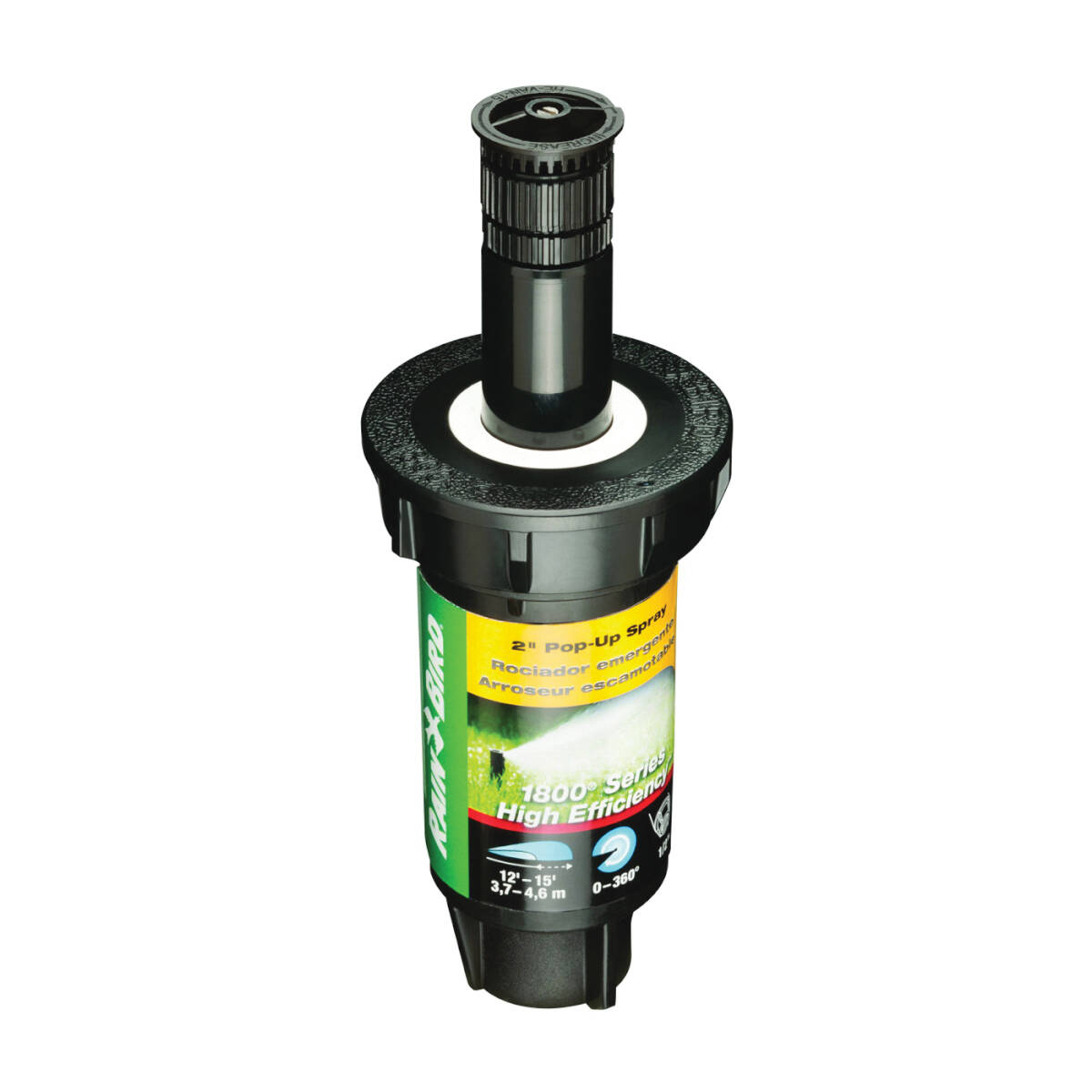 Spray Head Sprinkler, 1/2 In Fnpt, 0.1 Gpm