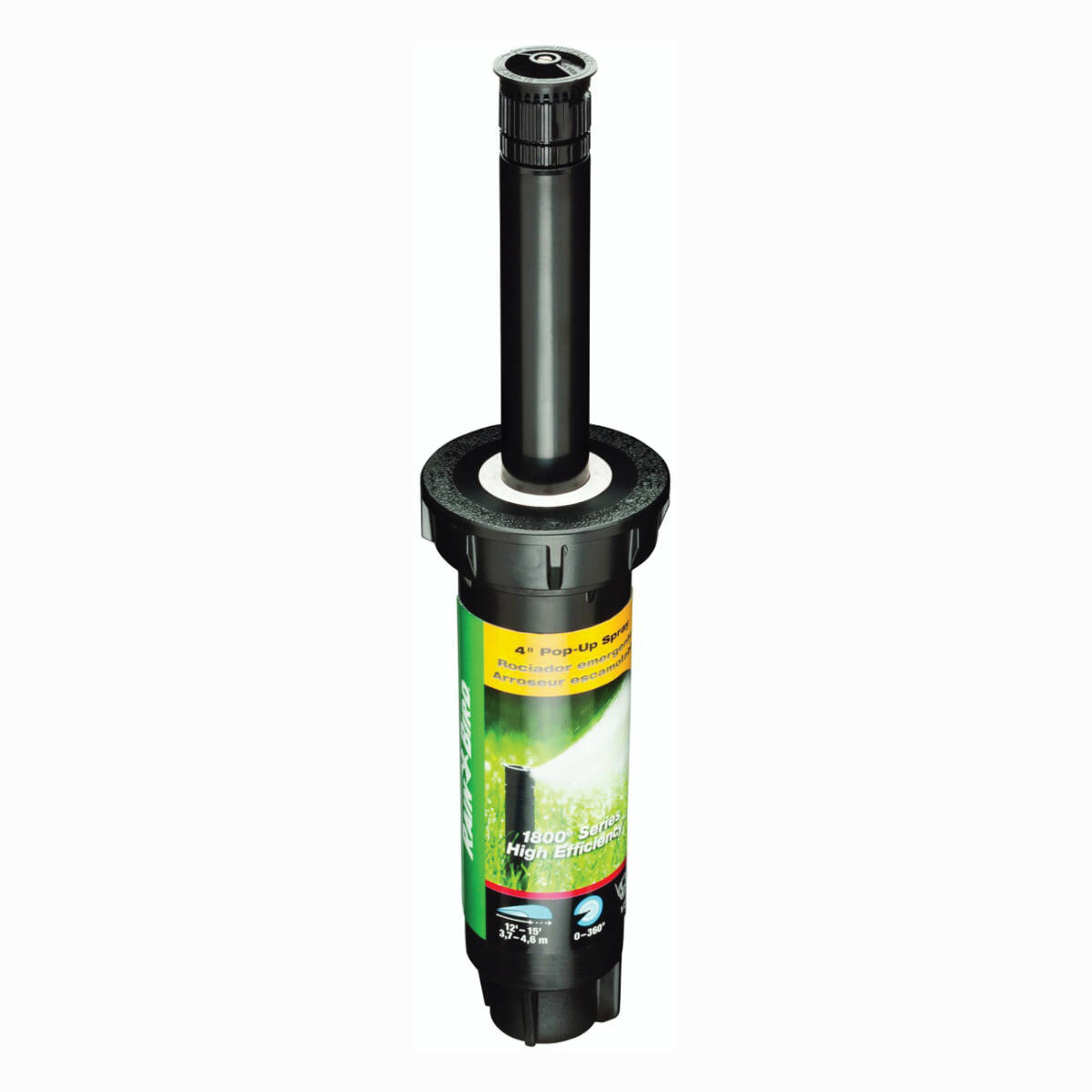 Spray Head Sprinkler, 1/2 In Fnpt, 0.1 Gpm