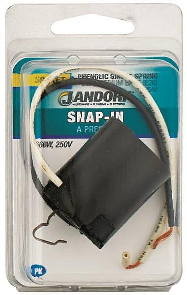 Snap-In Medium Base Single Spring Clip Lamp Socket