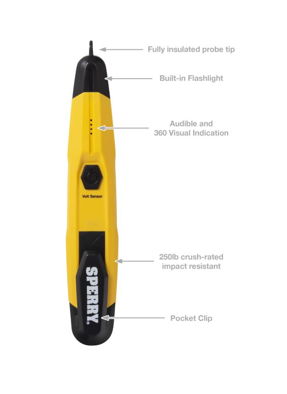 Voltage Tester With Flashlight 2 Voltage Tester With Flashlight