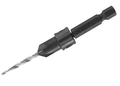 #12 - 7/32-Inch Tapered Wood Countersink Drill Bit