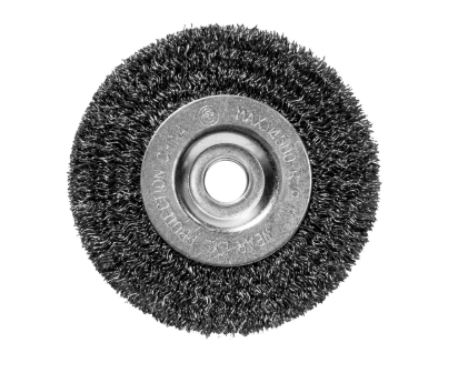 4-Inch Fine Bench Grinder Wire Wheel Crimped