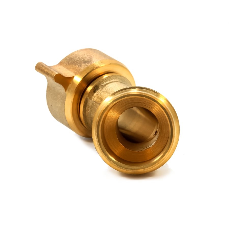 45° Brass Hose Elbow With Easy Gripper 4 45° Brass Hose Elbow With Easy Gripper