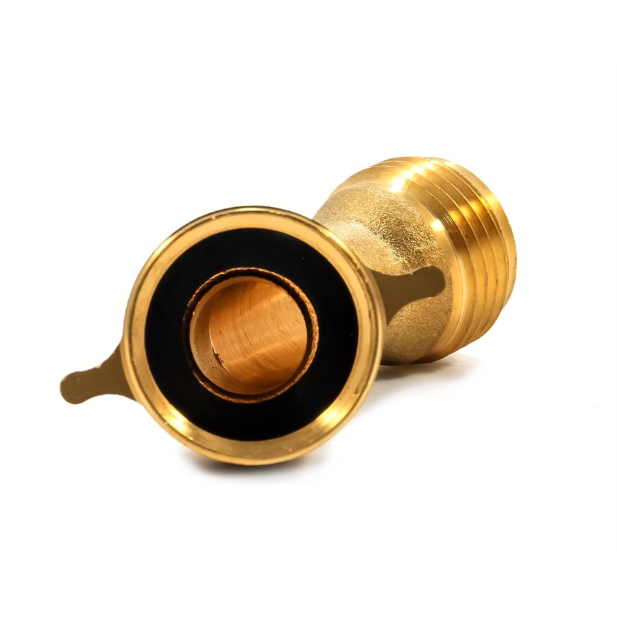 45° Brass Hose Elbow With Easy Gripper 5 45° Brass Hose Elbow With Easy Gripper