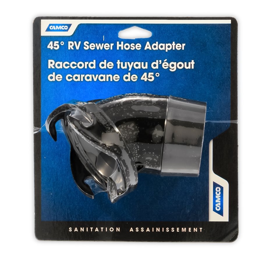 Rv 45&deg Sewer Hose Adapter