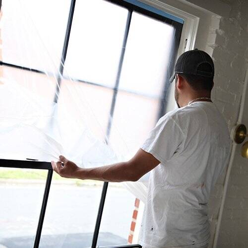 22m X 1.8m Clear EasyMask Masking Film