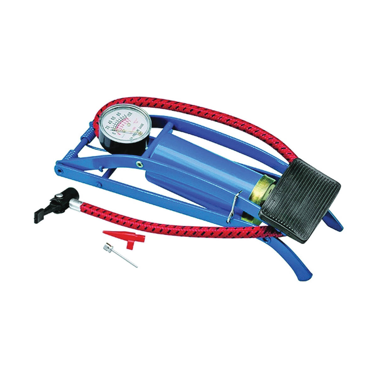 10-Inch 100 PSI Heavy-Duty Foot Pump