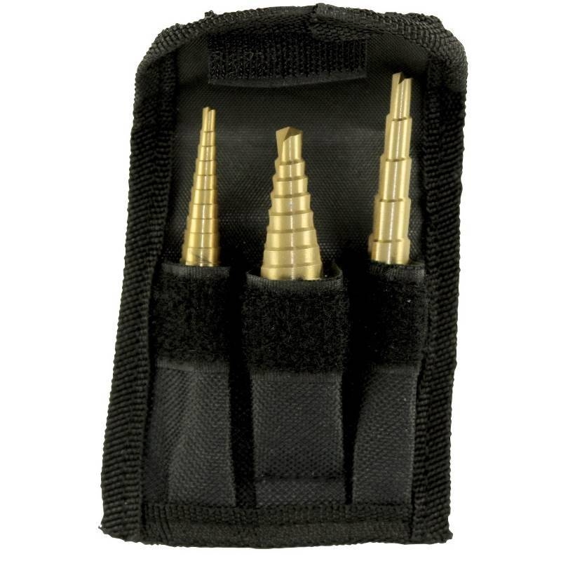 W9003 3 Pc Step Drill Set